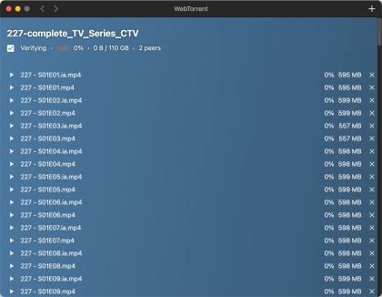 WebTorrent Desktop для Mac - скриншот 2